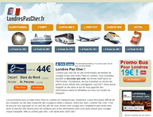 Tablet Screenshot of londrespascher.fr